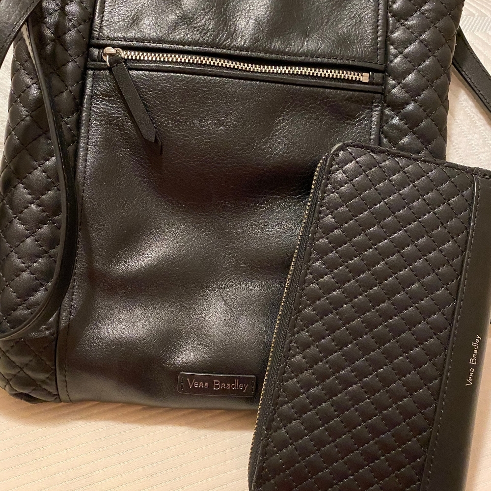 Vera Bradley purse and matching wallet